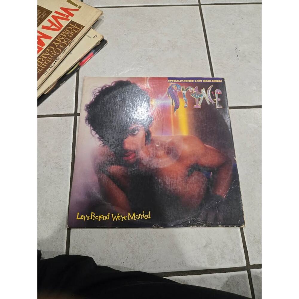 Prince Let’s Pretend We’re Married Vintage Vinyl record